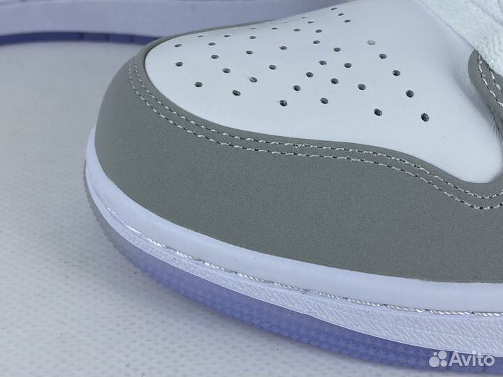 Кроссовки Nike Air Jordan 1 low Wolf Grey