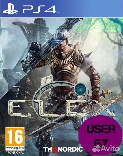 Elex. Русская версия. Видеоигра для PlayStation 4
