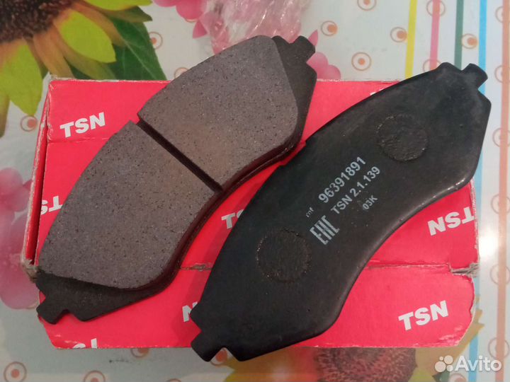 Тормозные колодки на chevrolet-daewoo