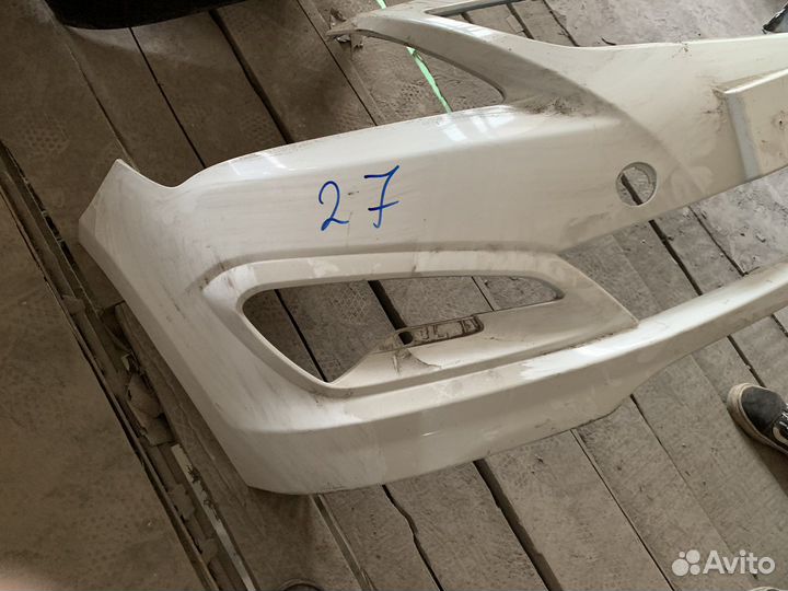 Бампер передний hyundai solaris седан 2014-2016