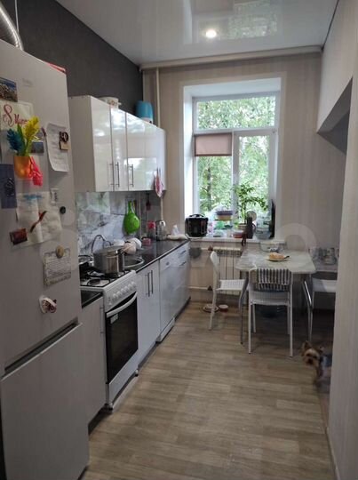 3-к. квартира, 53,6 м², 2/2 эт.