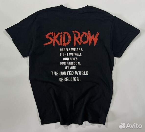 Футболка мерч Skid Row Gildan