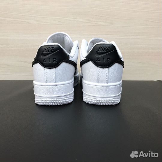 Кроссовки Nike Air Force 1 кожаные белые