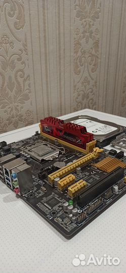 Комплектующие для пк i3-4160 LGA1150 DDR3 16Gb