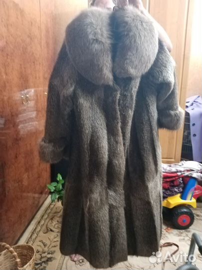Шуба из нутрии