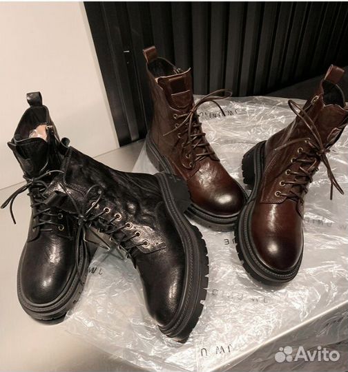 Ботинки женские осенние 37 натуральная кожа