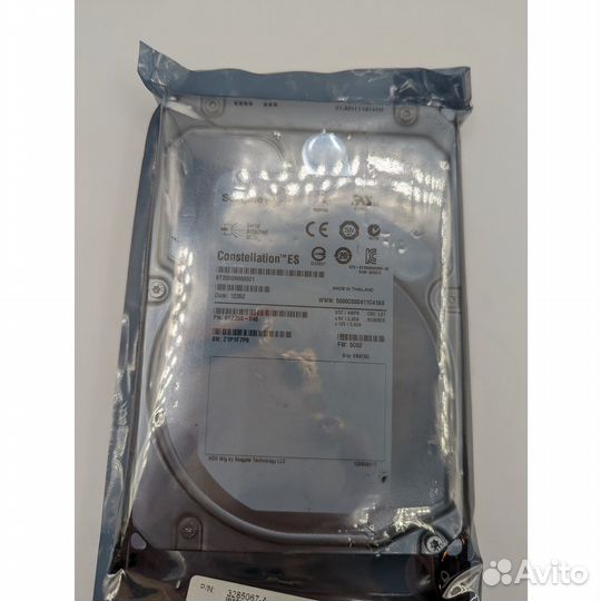 HDD ST2000NM0001, 3285067-a, Seagate, 2 Тб, SAS, 3