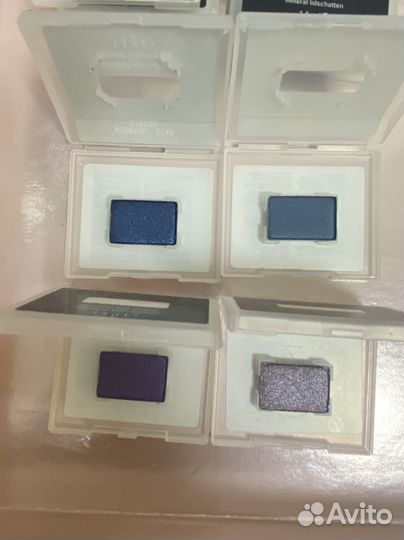 Тени для век, карандаши бровей, подводка глаз