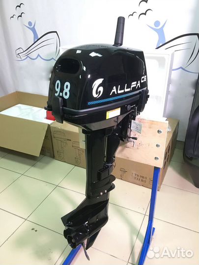 Лодочный мотор Allfa (Альфа) CG T9.8 витринный