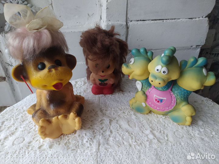 Резиновые игрушки СССР