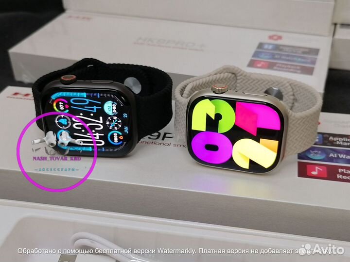 Часы Apple Watch 9 новые 2024+ Amoled экран