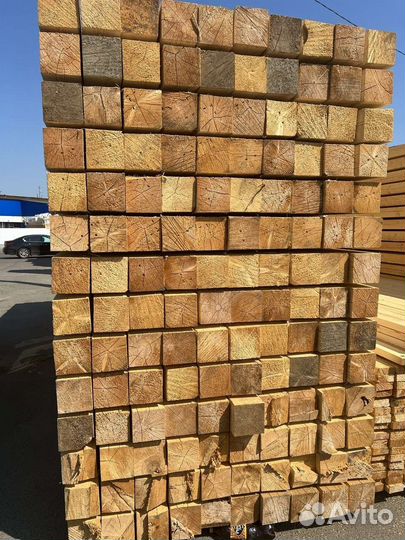 Брус обрезной сосна