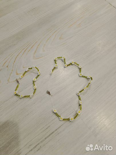 Чокер из бисера