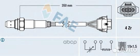 Лямбда-зонд 77155 FAE