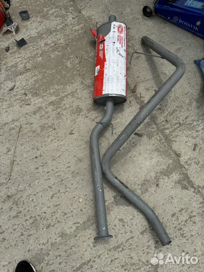 Глушитель от нива шевроле, тревел