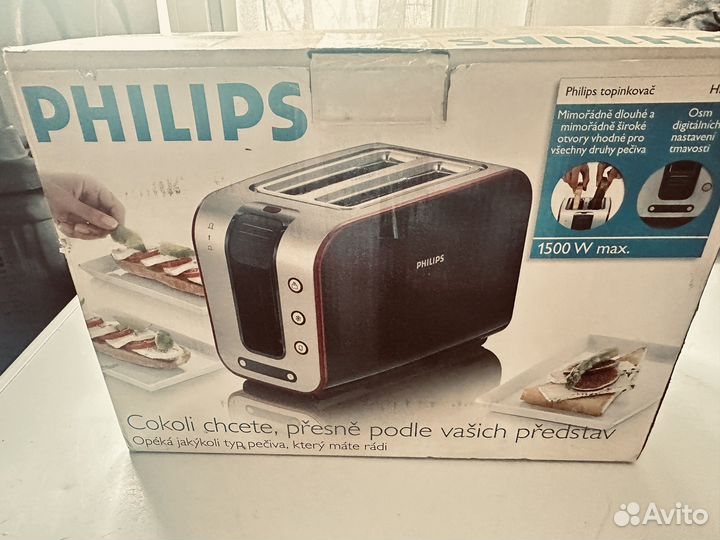 Тостер Philips Pure Essentials Collection HD2686