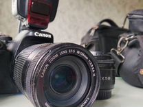 Зеркальный фотоаппарат Canon EOS 600 Kit, комплект