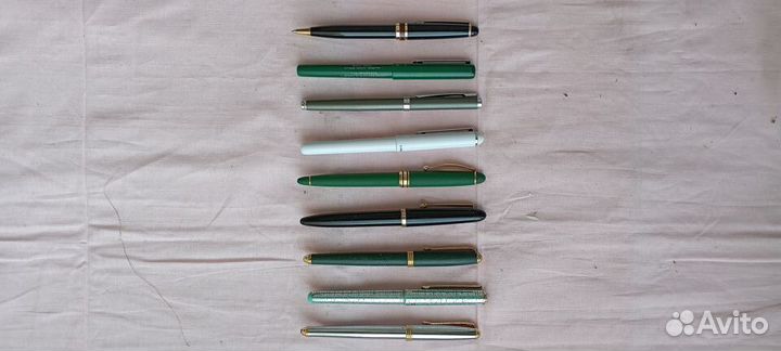 Ручки шариковые и перьевые СССР