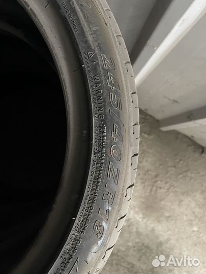 Zeta Alventi 245/40 R18 и 265/35 R18 97W