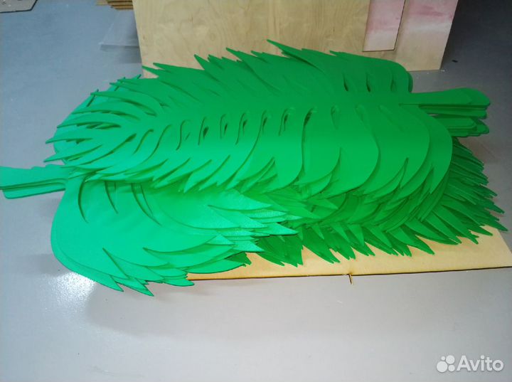 Лазерная резка изолона и фетра