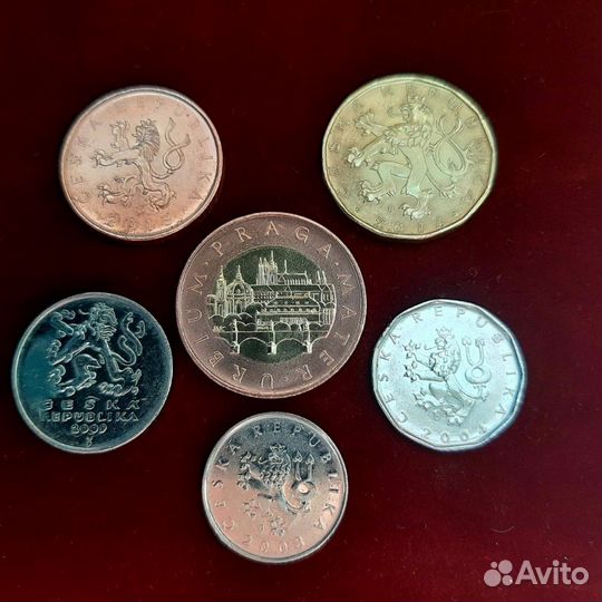 Монеты Чехии