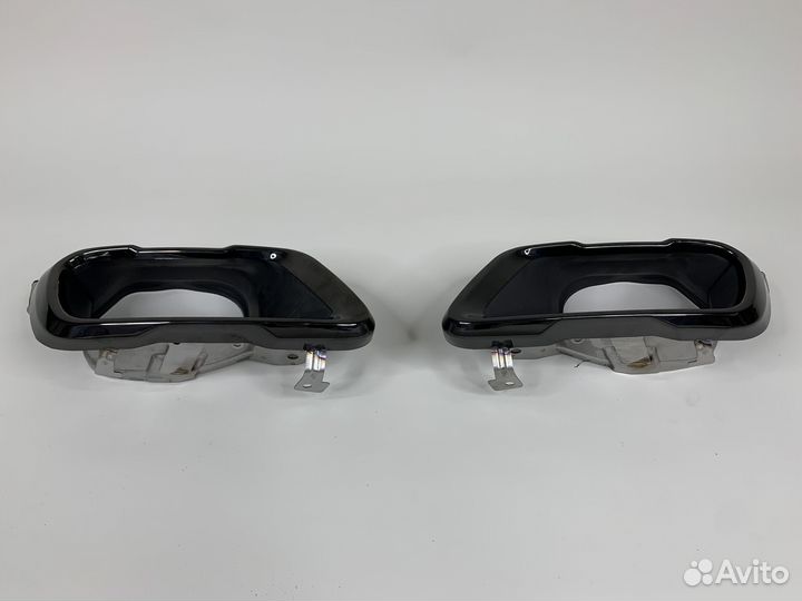 Насадки черные BMW X5 G05 X6 G06 X7 G07