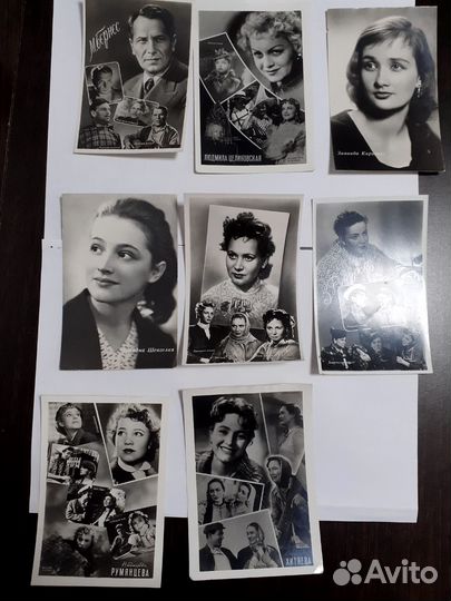 Открытки актеры СССР
