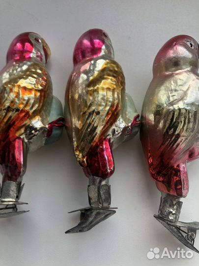 Елочные игрушки СССР