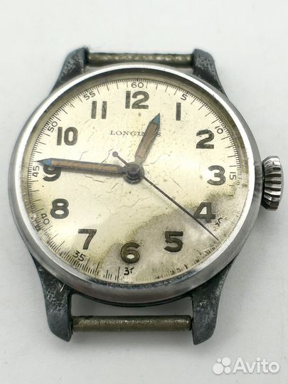 Старинные часы Longines L12 1942 г. на ходу