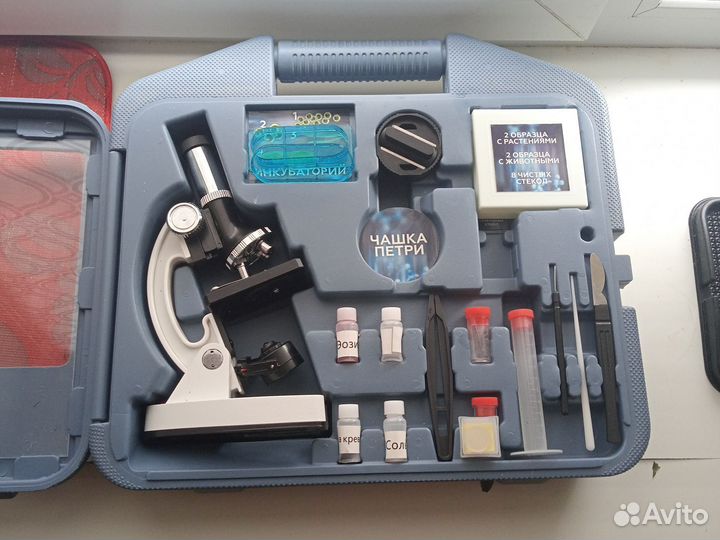 Микроскоп.Увеличитель,300х,600х,1200х