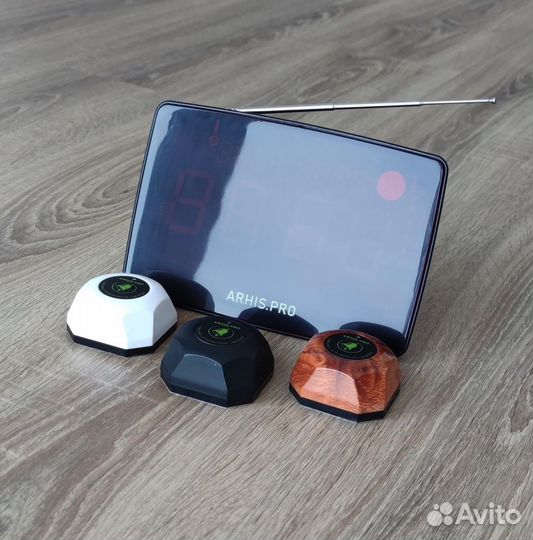 Кнопки вызова официанта модель Бургер и табло