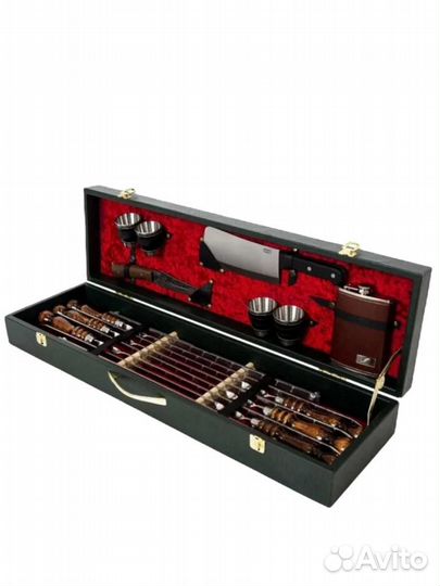 Шашлычный набор в кейсе