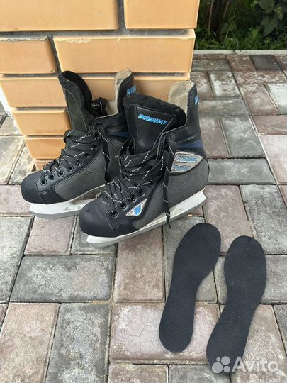 Коньки nordway 40 размер б/у