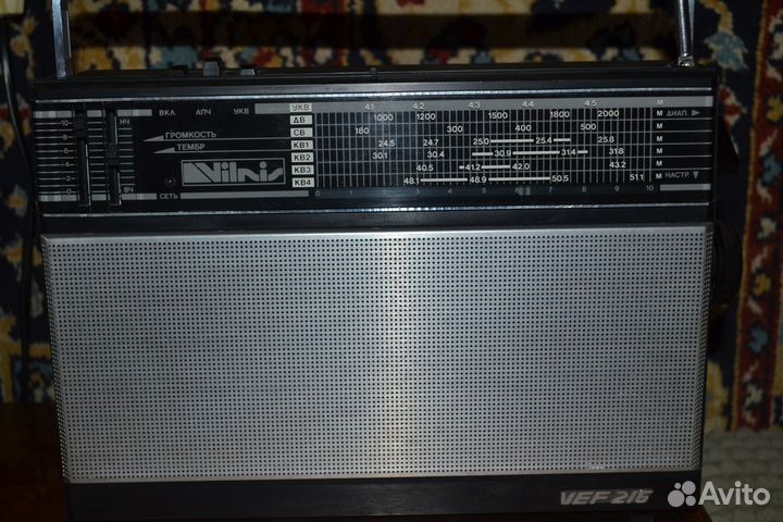 Советский радиоприемник VEF 216 вэф 216