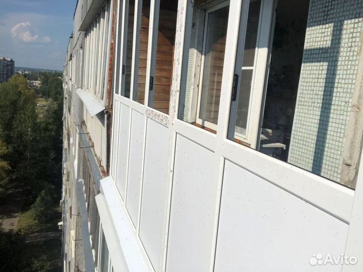 Балкон с панорамным остеклением