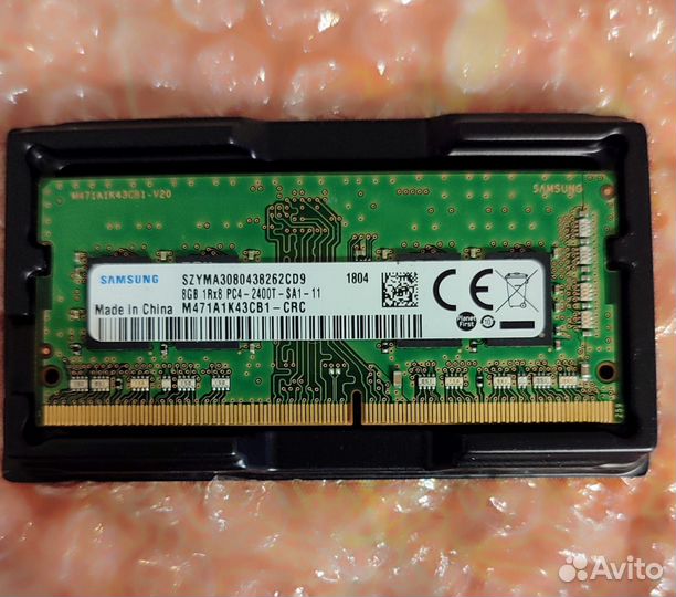 Оперативная память для ноутбука ddr4 8gb