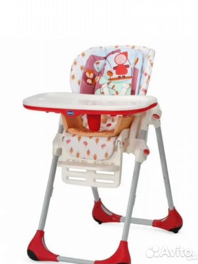 Стул для кормления chicco polly
