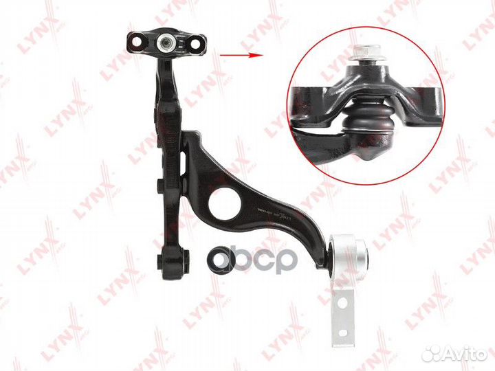 Рычаг пер.нижн.лев.mazda 6 (GH) 08 C5466L lynx