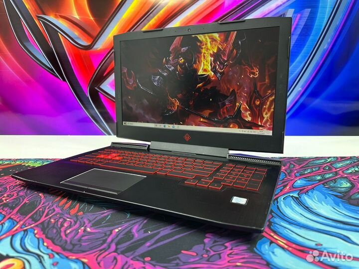 HP Omen i7-7700HQ и gtх 1050 4 GB Ram 8 GB SSD