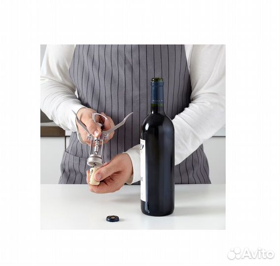 Штопор с открывалкой на ручке Икеа идеалиск