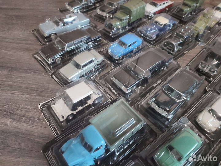 Модели автолегенды СССР деагостини