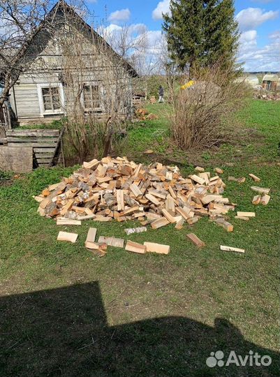 Дрова колотые