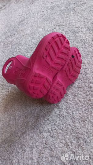 Резиновые сапоги crocs c8