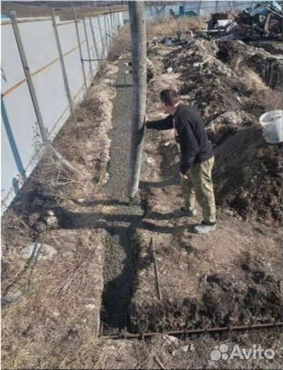 Доставка бетона миксером 3 куба