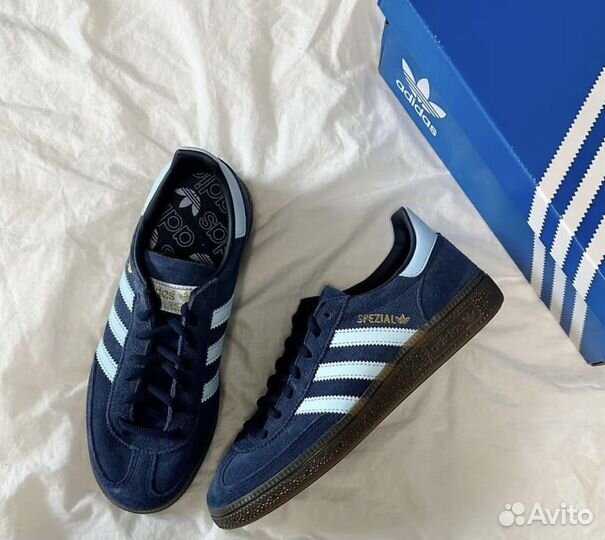 Кеды adidas spezial синий