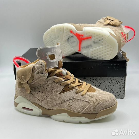 Кроссовки Travis Scott x Air Jordan 6 Retro