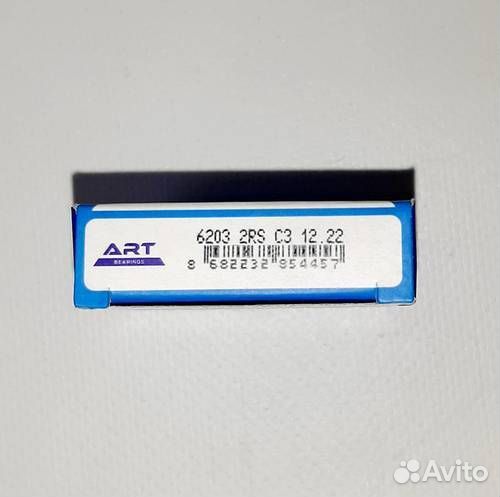 Подшипник 6203 2RS C3 ART