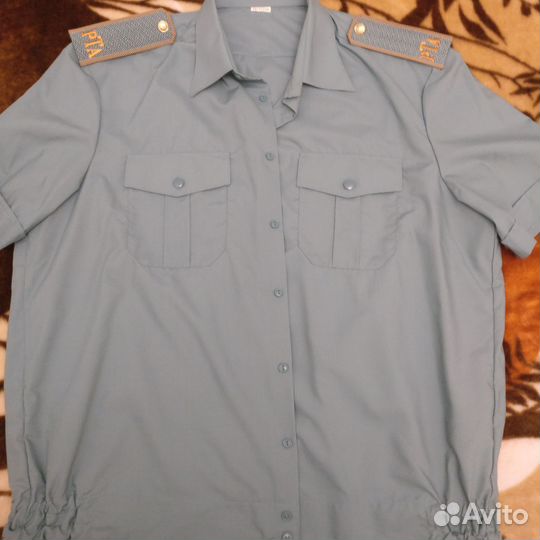 Рубашка фисташковая 182 112/44