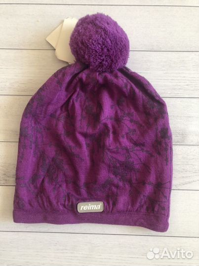 Новая осенняя шапка Reima для девочки, размер 52