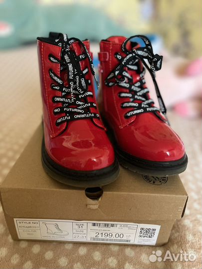 Ботинки для девочки